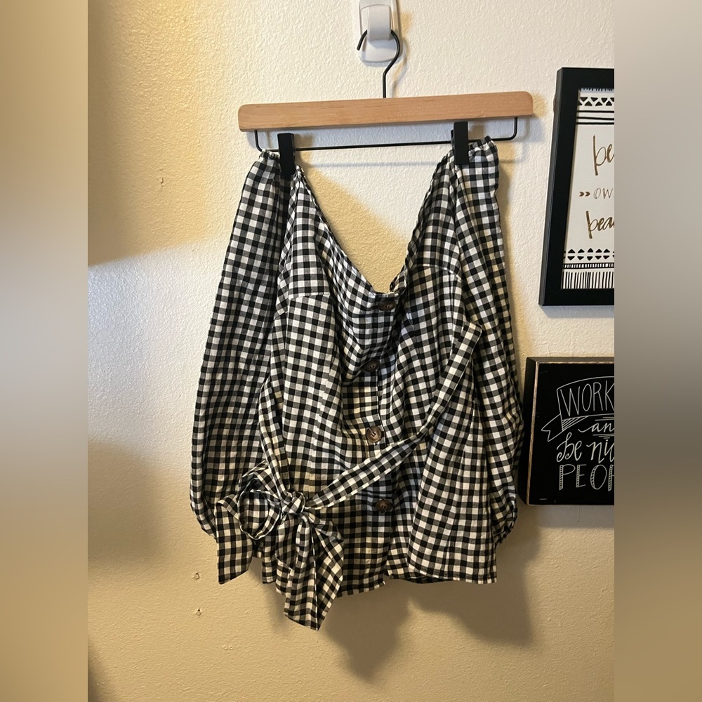 1x Shein off the shoulder top